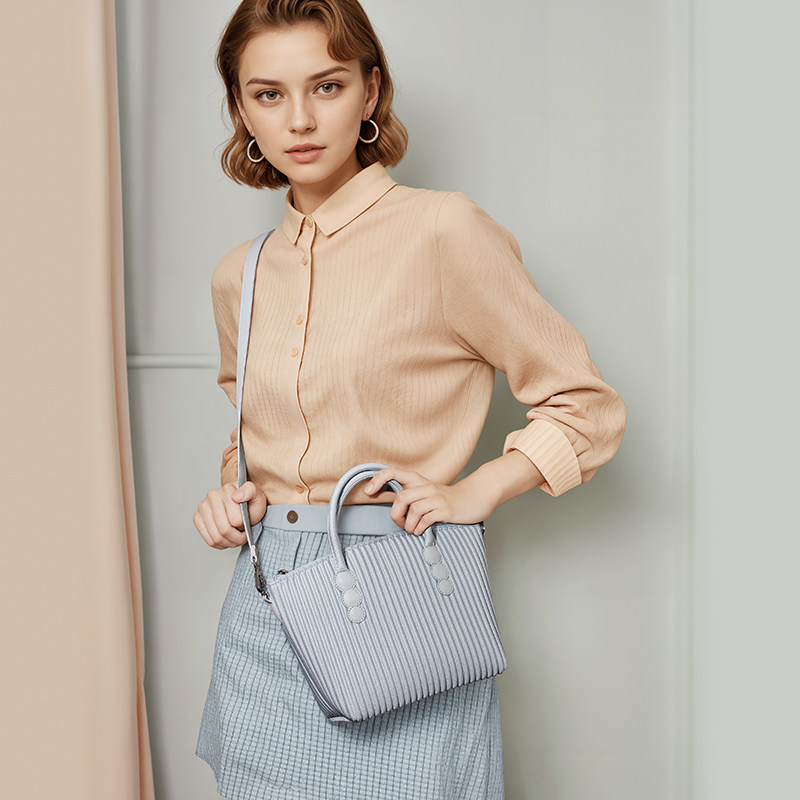 onimals空气感托特包女2025新款大容量手提斜跨包百搭休闲通勤包