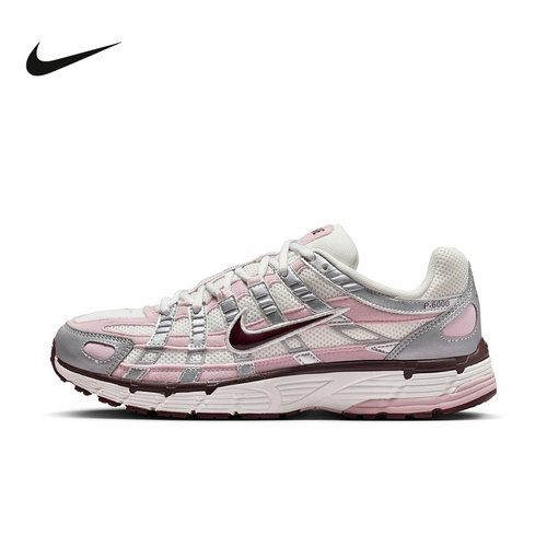 NIKE耐克女鞋休闲鞋运动鞋P-6000粉色老爹鞋复古跑步鞋IM6026-