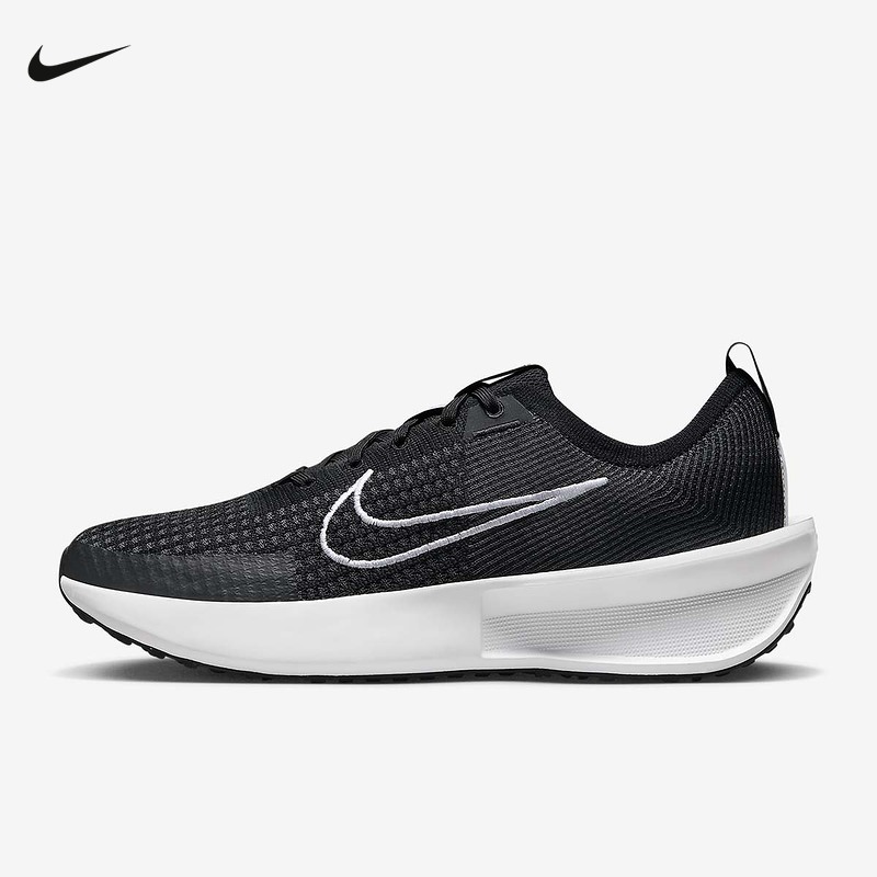 NIKE耐克男鞋INTERACT RUN网面透气缓震运动训练跑步鞋FD2291-001