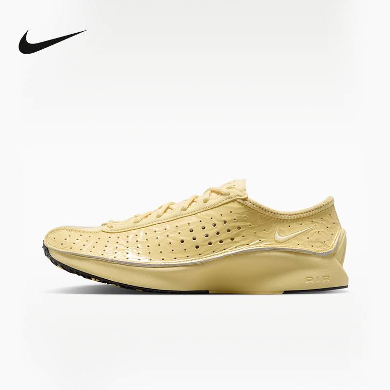 Nike耐克女鞋Air Superfly气垫鞋黄色休闲鞋刺绣运动鞋IM5162-700