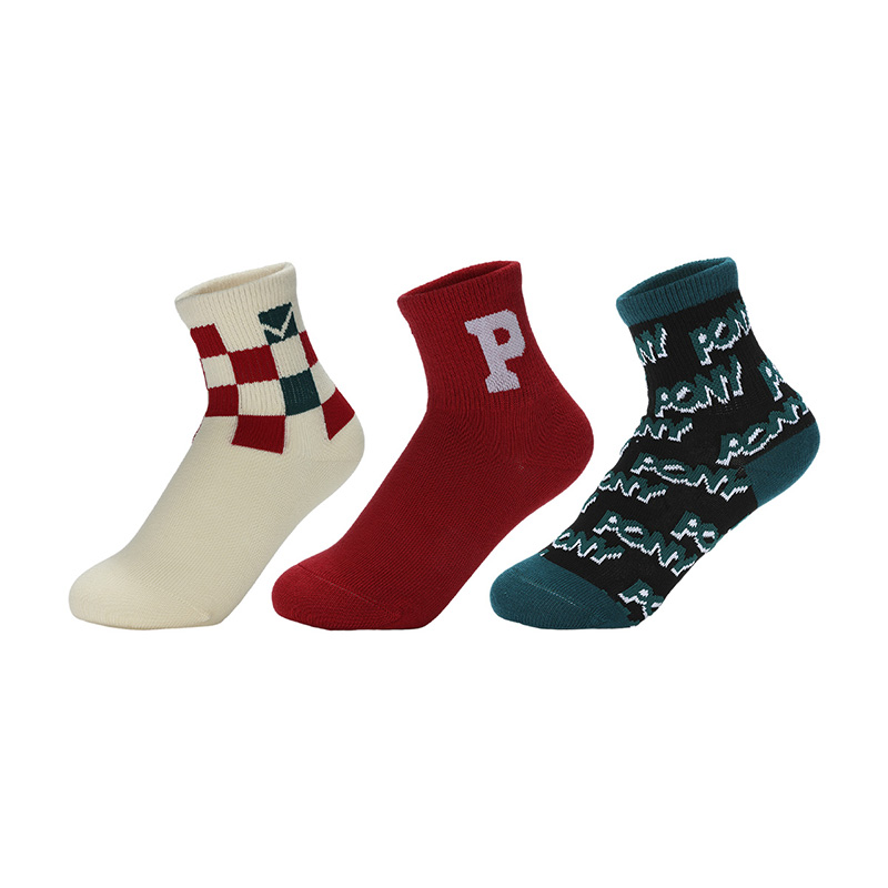 PONY波尼男女中童袜经典