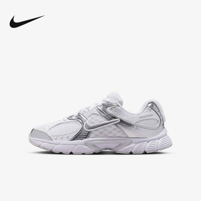 NIKE耐克女鞋大童鞋V5 RNR网面运动鞋复古老爹鞋跑步鞋HQ6411-103