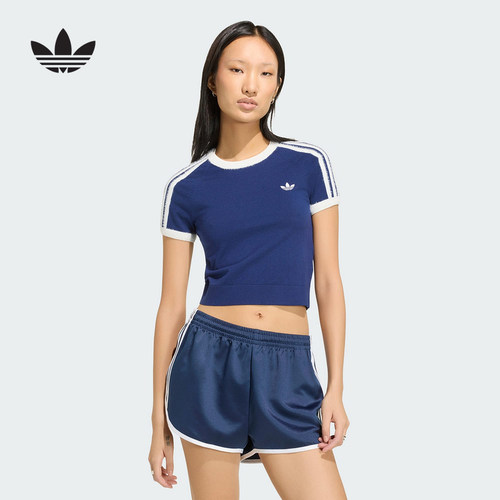 阿迪达斯 （adidas）|（新款）2026秋女短袖T恤 KW2606