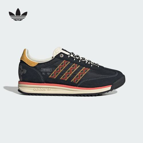 adidas阿迪达斯2025冬中性厚底T头鞋SL72 RS板鞋 JP9201
