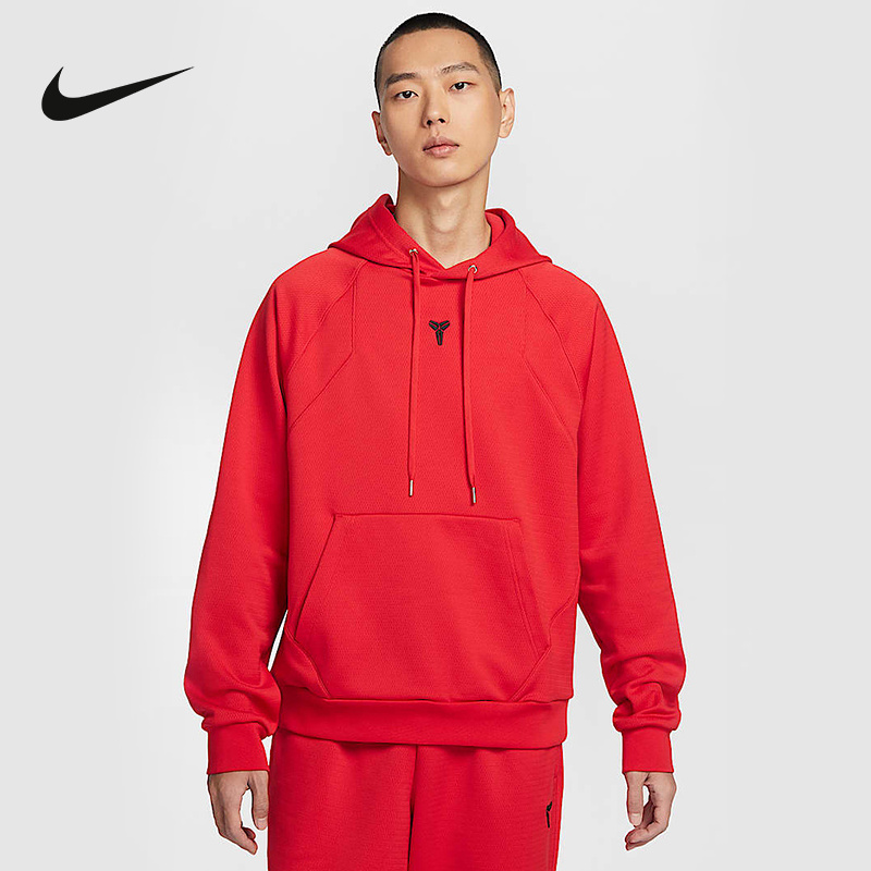 Nike耐克KOBE科比系列THERMA-FIT男子加绒连帽衫春新款HJ8110-657