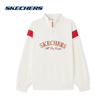 SKECHERS(斯凯奇)|（新款）2026春中性卫衣 L126U013-01B4