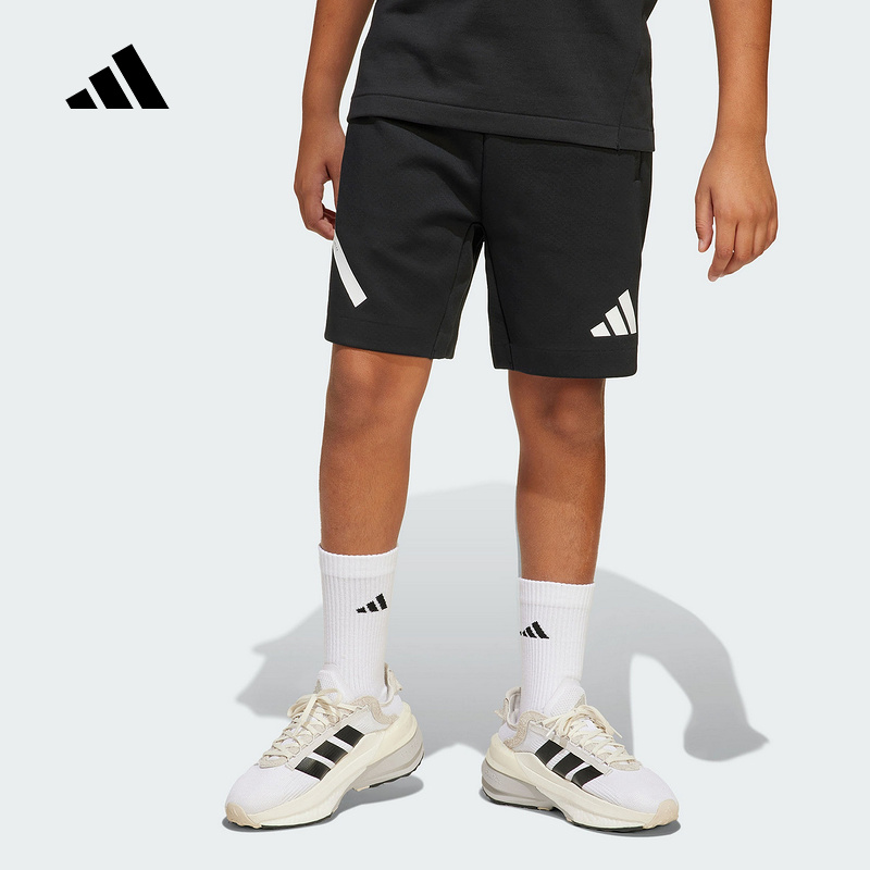 adidas阿迪达斯官方运动2025夏男大童短裤 JD0010