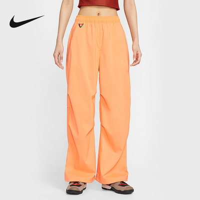 耐克Nike ACG女长裤户外机能褶皱可束脚宽松时尚运动裤FV7320-833