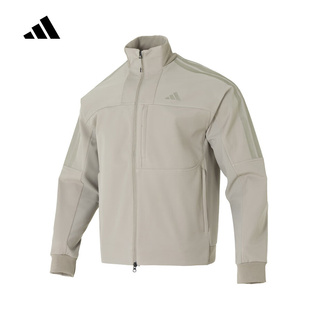 adidas阿迪达斯男装梭织夹克外套26新款户外训练休闲运动服KR0932