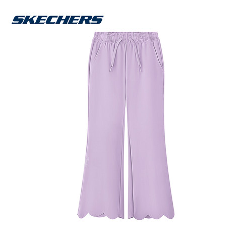 Skechers斯凯奇2026夏女童长裤舒适宽松儿童运动休闲裤 P226G034