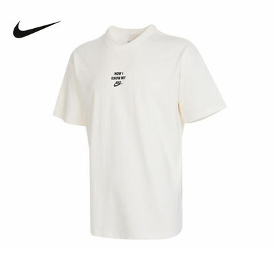 耐克短袖男夏季新款NOW I KNOW MY运动上衣印花T恤HQ9152-133