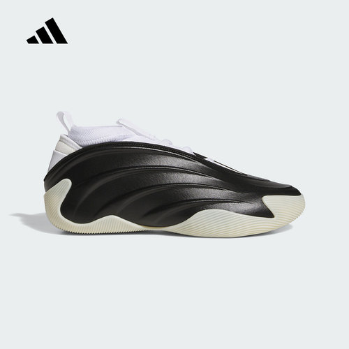 adidas阿迪达斯哈登9代专业实战篮球鞋「黑白绅装」男女鞋JQ9137