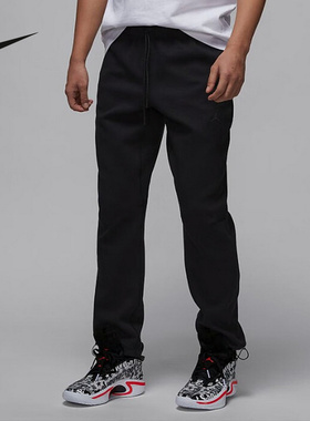 耐克男装卫裤冬季黑运动训练休闲速干束口针织长裤FV8605-010