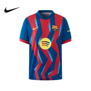 NIKE耐克25/26赛季巴萨第三客场球迷版球衣足球服短袖FZ1304-432
