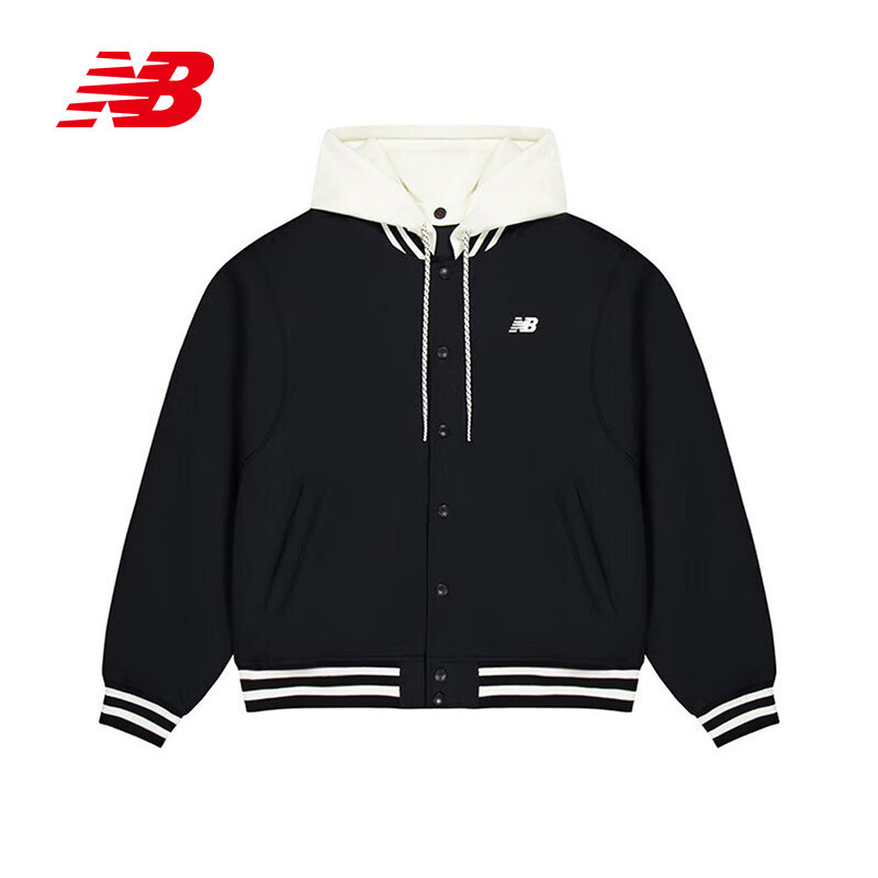 New Balance|（新款）2026春男夹棉外套 MJ61X7FM-BK,运动服/休闲服装,运动茄克/外套,淘宝优惠券,粉丝福利购,淘宝优惠卷