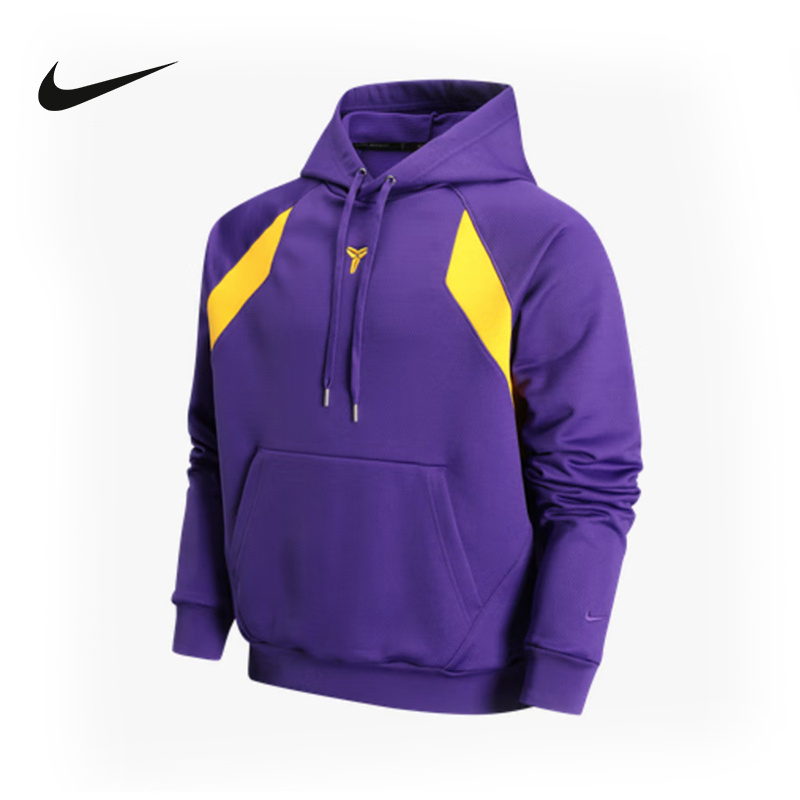 NIKE耐克春秋季男子科比系列THERMA-FIT新款连帽套头衫HJ8110-547