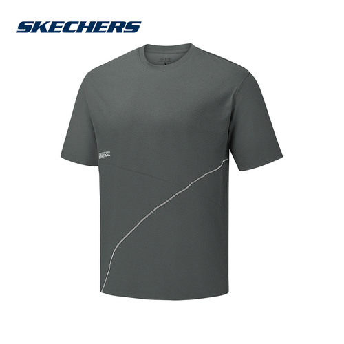 SKECHERS(斯凯奇)|（新款）2026秋男短袖衫 P326M068-013P