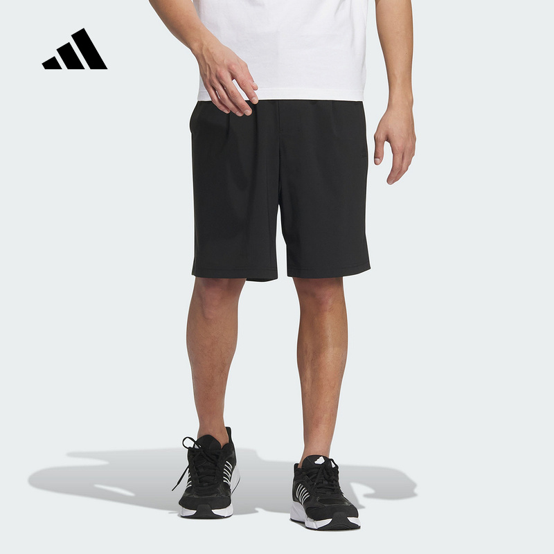 adidas阿迪达斯运动2024夏男针织短裤 JD5235