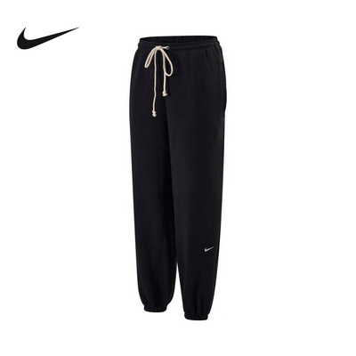 NIKE耐克男子加绒篮球长裤25春新款针织运动裤收口卫裤IB1872-010