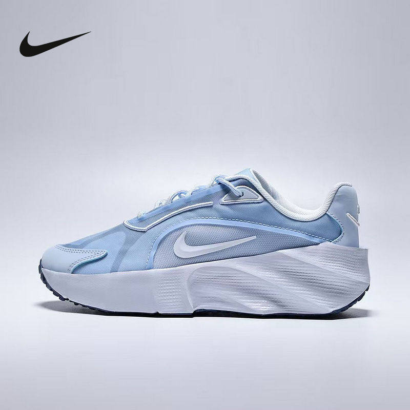 Nike耐克女鞋粉色运动鞋AURA EDG厚底跑步鞋百搭老爹鞋HQ7025-100