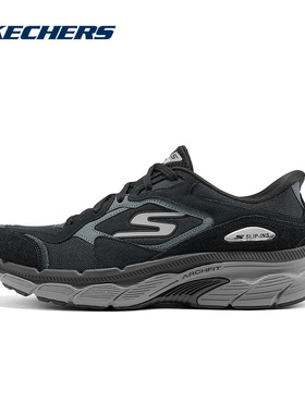 SKECHERS|（新款）2025冬男跑步鞋 221104-BKCC