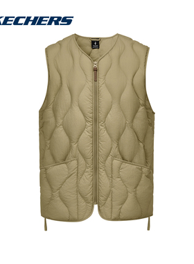 SKECHERS|（新款）2025冬中性羽绒背心 L425U007-03EN