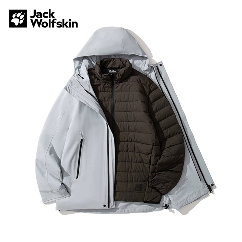 JACKWOLFSKIN(狼爪)|（新款）2025F/W中性三合一夹克 A65705-1294