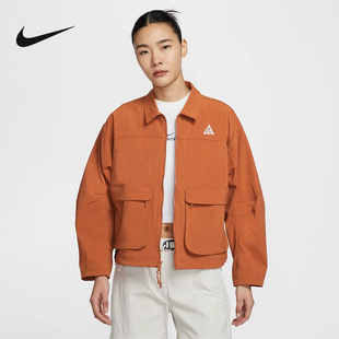 NIKE耐克ACG外套女秋季户外防泼水机能风拼接工装夹克HV0584-246