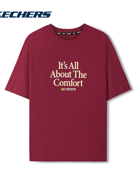 SKECHERS(斯凯奇)|（新款）2026春中性短袖衫 L126U004-02WW