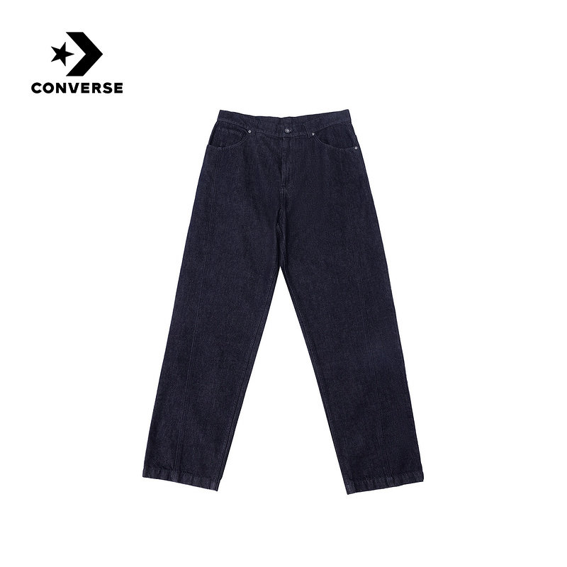 Converse匡威26春季新品拼接感时尚休闲牛仔裤男长裤 MCJ421-UHD