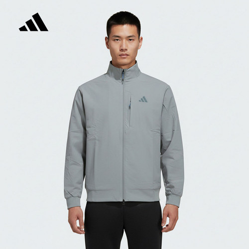 adidas阿迪达斯TH WIND JKT梭织夹克2026春男立领运动外套 KR2509