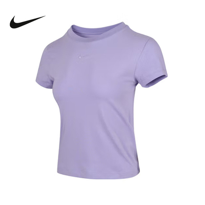Nike耐克短袖女2025夏新款训练跑步运动欧若风修身T恤FV5509-533