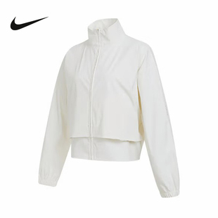 NIKE耐克夹克外套女子夏季新款梭织速干运动立领上衣HJ0964-133