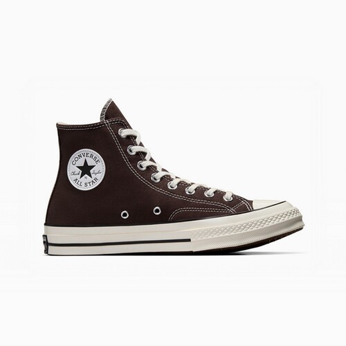 匡威Converse2024春男女CHUCK TAYLOR黑色高帮休闲帆布鞋A0813