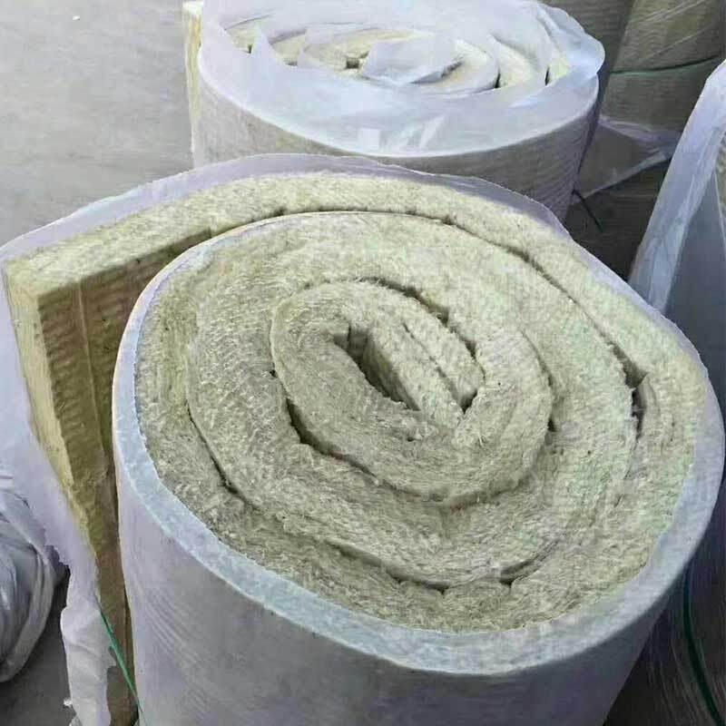 岩棉卷毡保温隔热岩棉毡管道保温防火岩棉卷毡大家装建材保温材料
