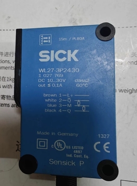 议价SICK西克 WL27-3P2430光电传感器，102776
