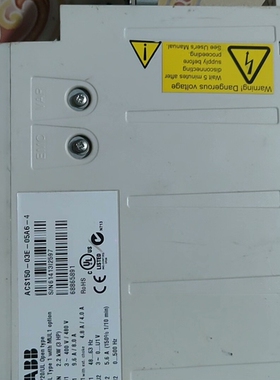 议价ABB变频器ACS150-03E-05A6-4，2.2KW功