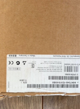 议价西门子SIMATIC NET通信处理器，型号CP343-1L