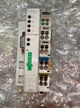 议价WAGO万可CPU总线模主机，型号750-333，实物拍摄