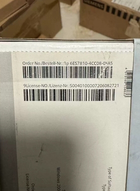 议价6ES7810-4CC08-0YA5 西门子原装全新正品，