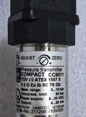 议价德国LABOM朗博COMPACT CC6011压力传感器