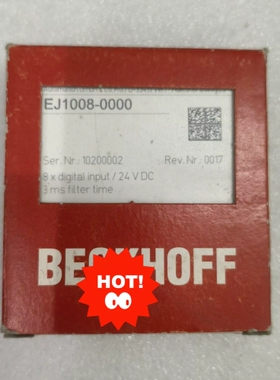 议价EJ2008倍福EJ2008 BECKHOFF 全新带包装，