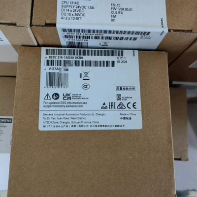 议价西门子PLC模块CPU1214C 6ES7 214-1AG