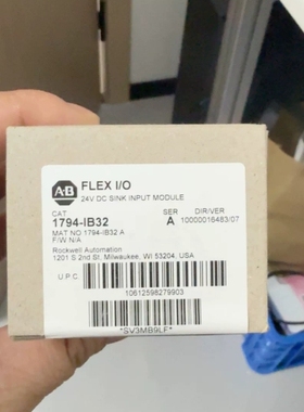 议价全新AB Flex I/O 24V DC Sink Inpu