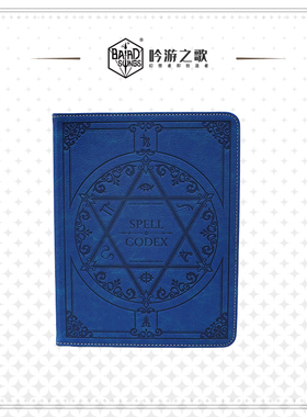 DND法术卡施法材料卡卡册吟游之歌跑团5E龙与地下城收藏魔法卡