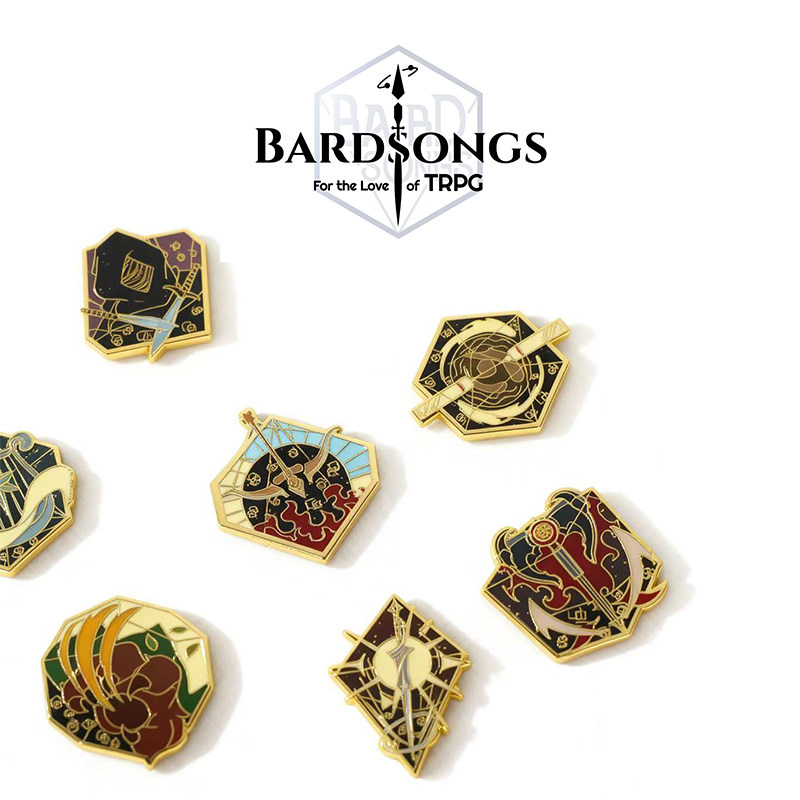 跑团职业徽章TRPGDND5E磁吸徽章