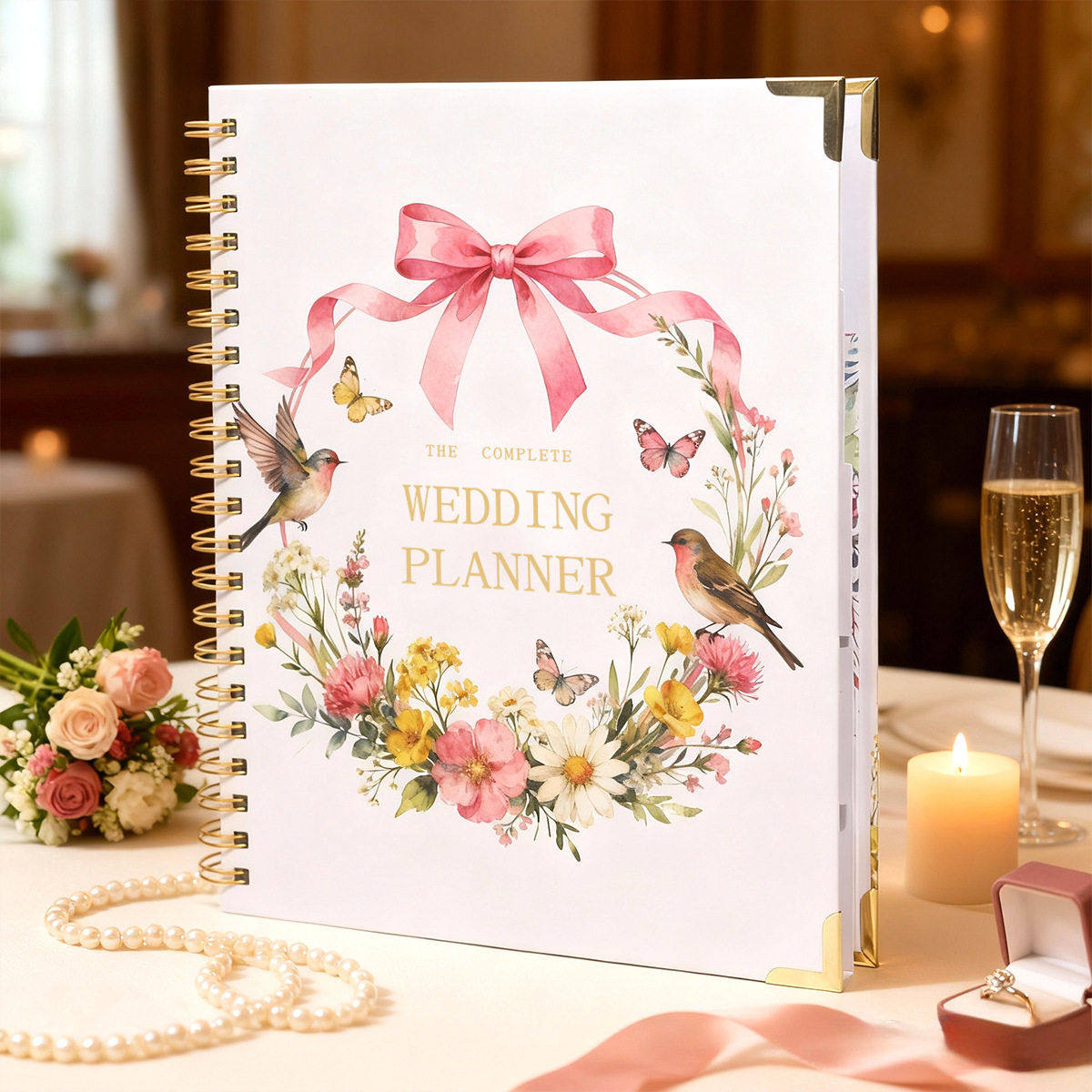 亚马逊婚礼策划师计划本wedding planner新娘结婚线圈