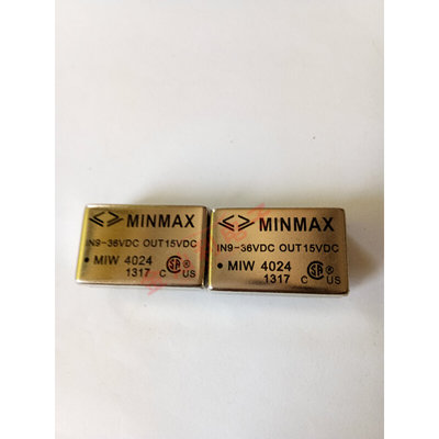 MINMAX 电源模块 MIW4024 15V 400MA 0.4A