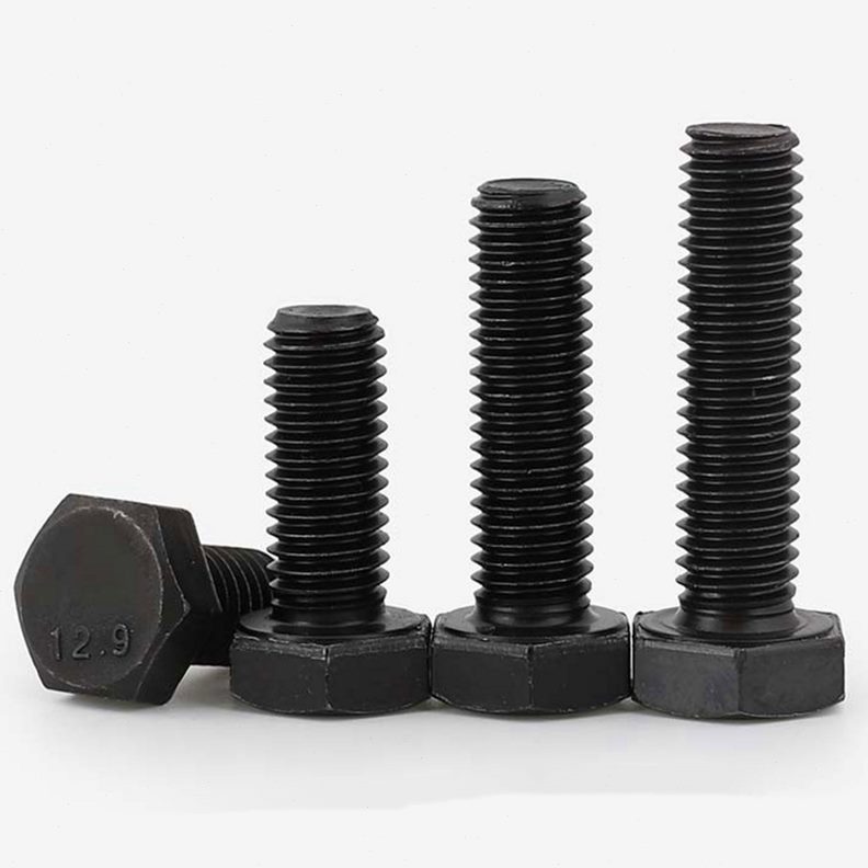 M48M52M56M60M64 12.9级高强度外六角螺丝加长全牙螺栓合金钢螺杆