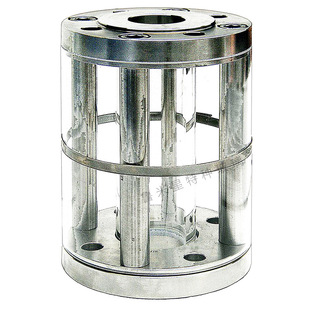 鲁米星DIN玻璃管视镜025型压力容器管道耐高温高压压力容器配件